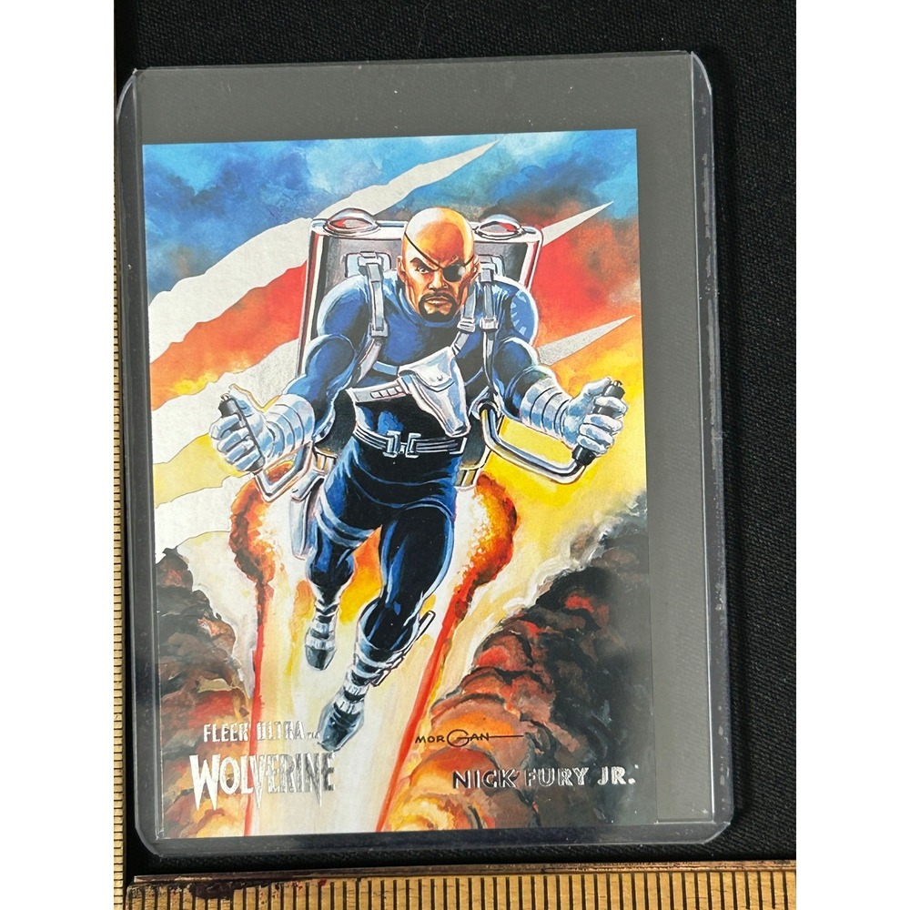 1993 Fleer Ultra Wolverine Nick Fury Jr. Trading Card NM